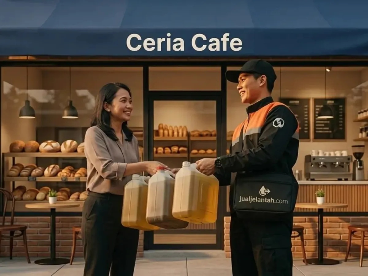 Jual Minyak Jelantah Jakarta Jemput Gratis Sameday Cash